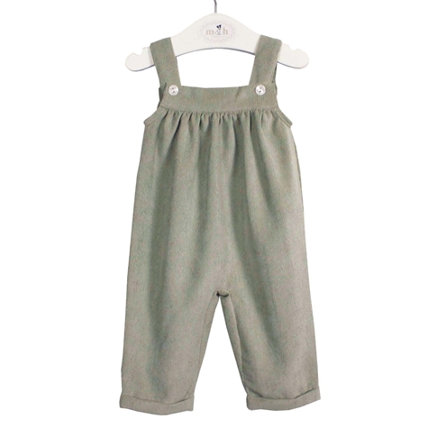 baby romper corduroy green