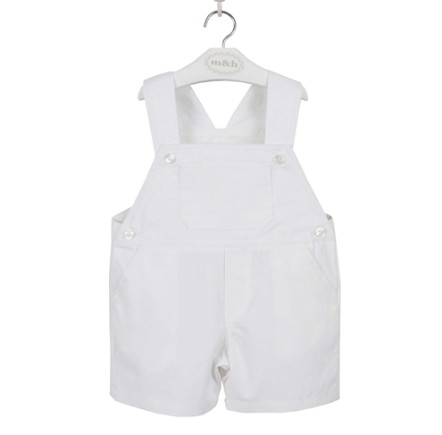 White short romper. Oscar model