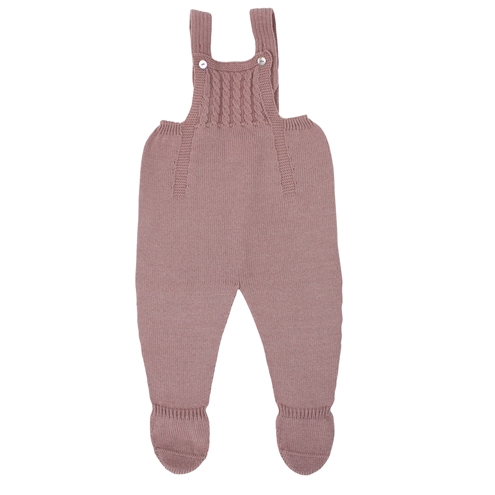 Peto punto rosa palo con tirantes m&h