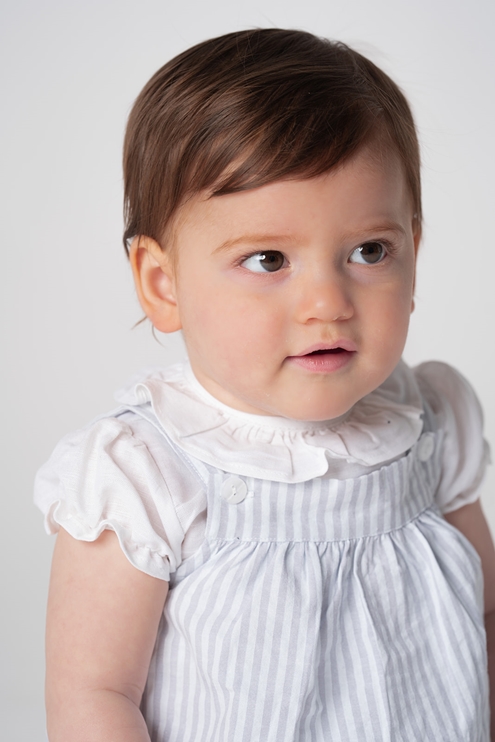 grey romper baby summer