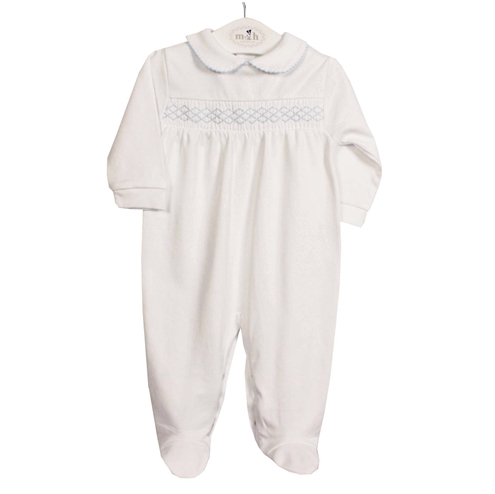 sleepsuit blue baby