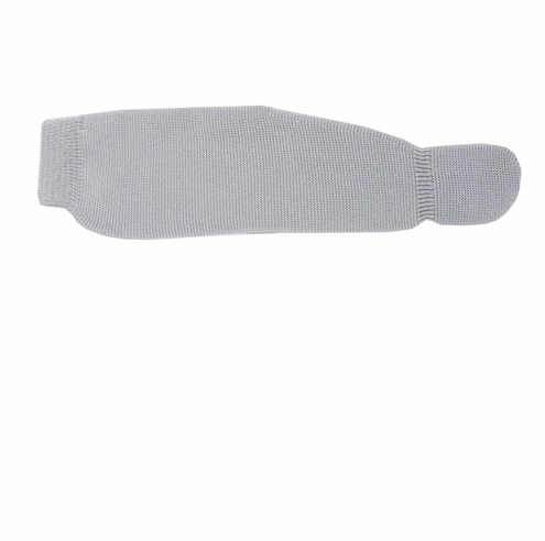 Grey thick knit baby leggings