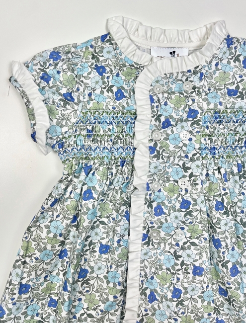 blue iberty dress
