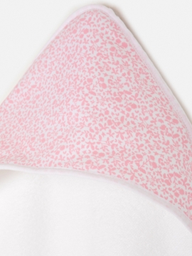 toalla estampado rosa