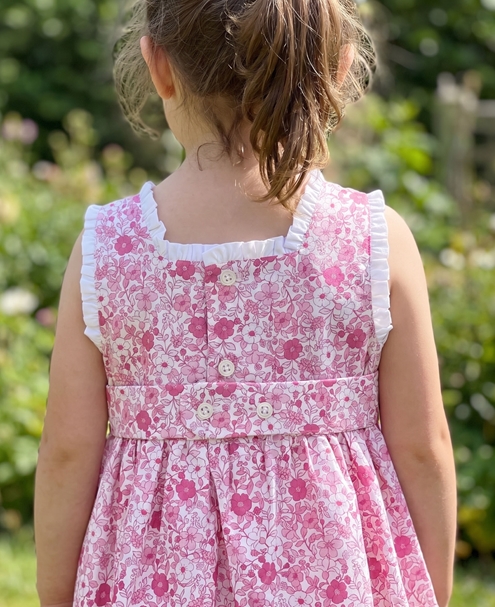 alice dress pink back