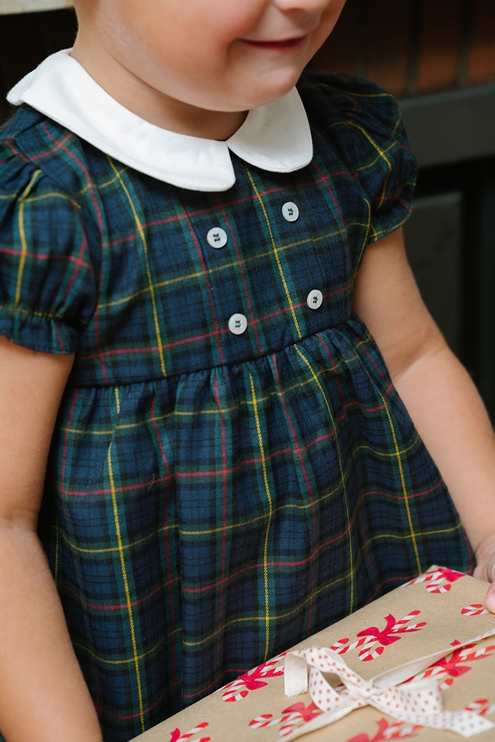 vestido madrid tartan 