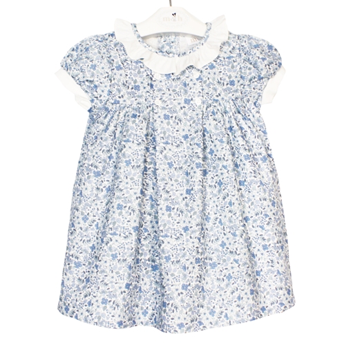 paola dress blue