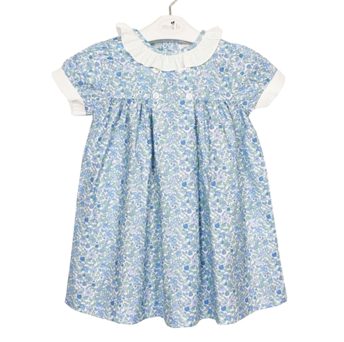 paola dress blue