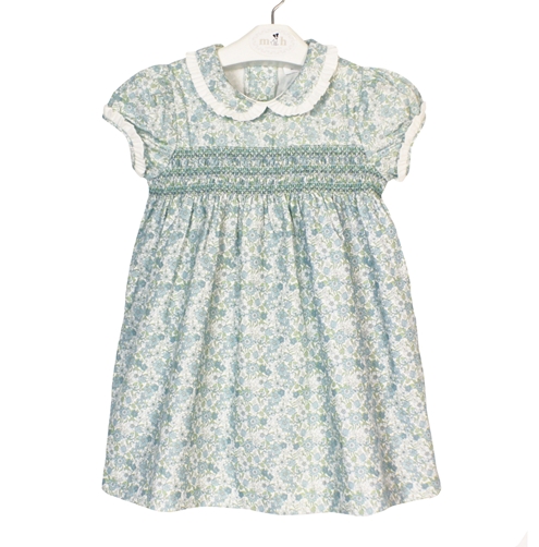 vestido valentina flor verde