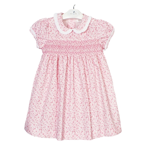 dress pink flowers spring