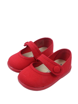Canvas girl red