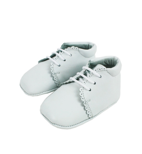 zapatos bebe blancos cordones bota